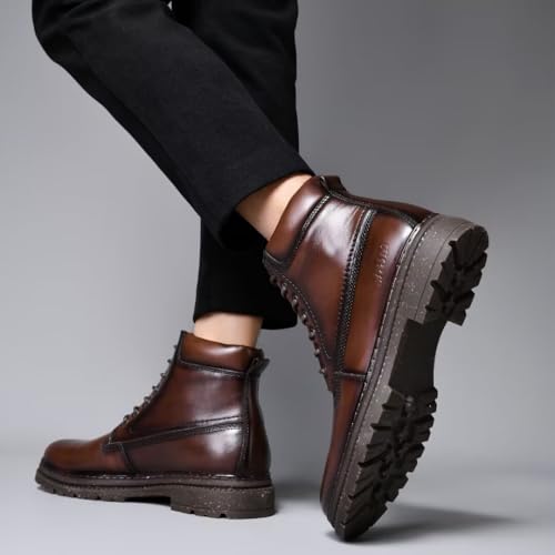 Image of Arkbird Men's Chukka Boots Genuine Leather Ankle Boot for Men Classic Casual Oxford Style Footwear