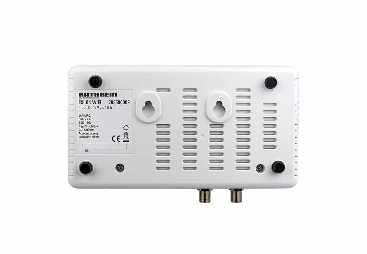 Kathrein EXI 04 WiFi - WLAN-Modem für Internet über Koax - Koaxreichweite bis zu 700m (Hersteller. Artikelnr. 205500009)