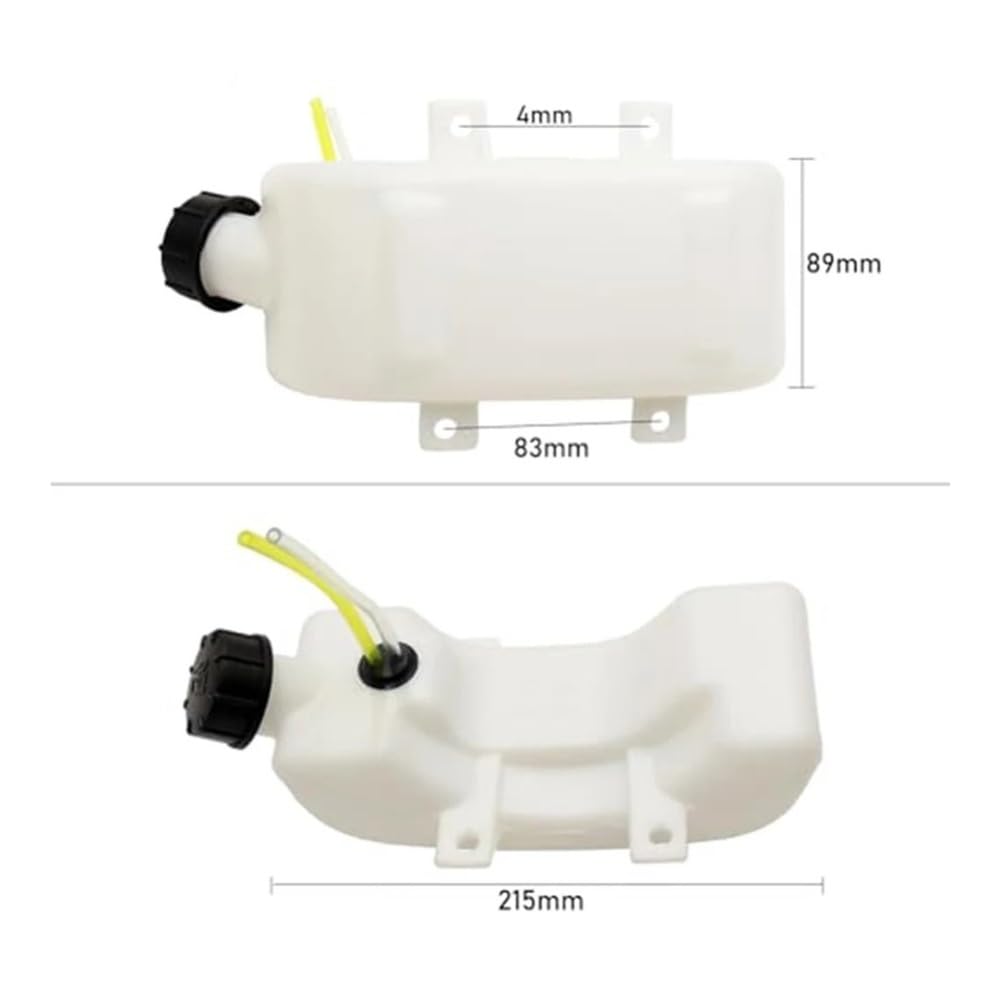 Gruppo Carburante Adatto for GX22 GX31 139F 17511ZM5003 Parte di Ricambio for Serbatoio Carburante for Tosaerba e decespugliatore