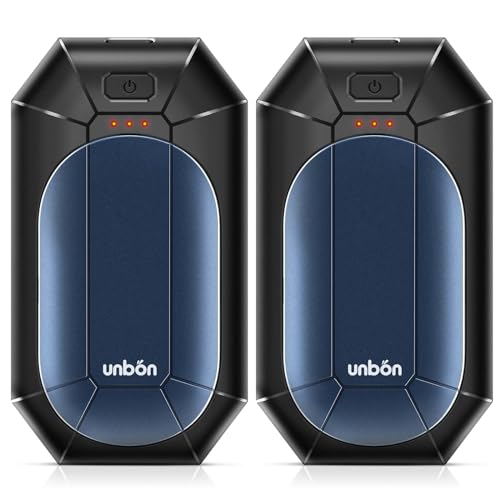 Chauffe Main Rechargeable, UNBON Chaufferette Main Réutilisable de Poche Rechargeable avec 3...