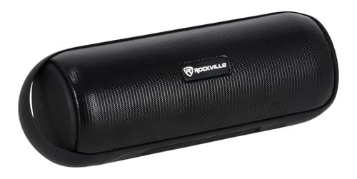 Audiosavings Bundle: Máquina de humo compacta Chauvet DJ H1600 Hurricane 1600 DMX con temporizador remoto y parlante Bluetooth portátil Rockville RPB25 40W miniatura 3