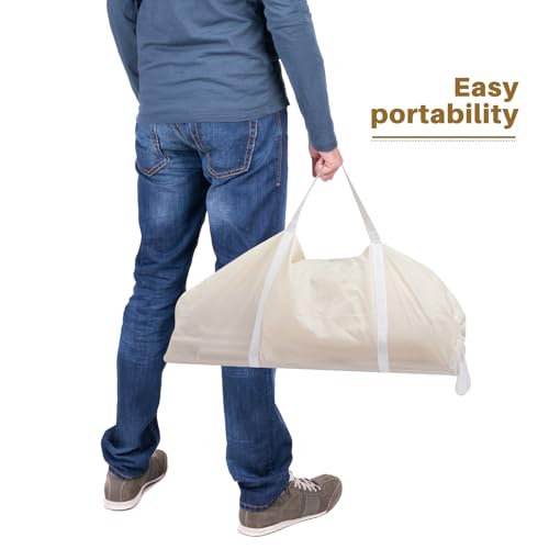 Miniatura 7 de Bejoy Corralito Para Bebés, Corralito Extra Grande Para Bebés Y Niños Pequeños Con Protección De Espuma, Patio De Juegos De Seguridad Antideslizante Con Malla Transparente Transpirable Con Puerta