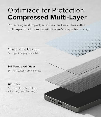 Image of Ringke for Samsung Galaxy S25 Ultra Screen Protector [Easy Slide Pro]
