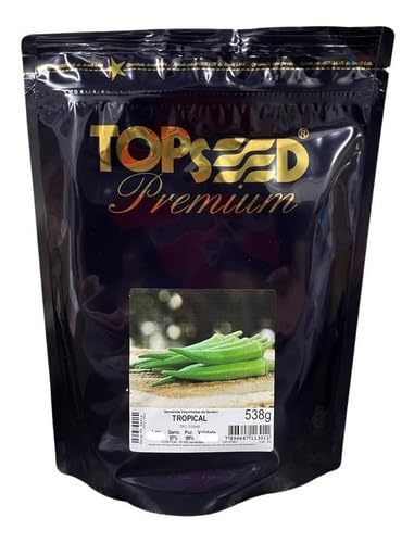 Sementes De Quiabo Precoce Tropical 10.000 Sementes Topseed