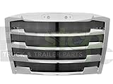 Freightliner Cascadia New Gen 2018-Current Chrome Front Radiator Grille Grill Bug Screen