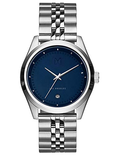 Mvmt Unisex Adult Analogue Quartz Watch With Stainless Steel Strap D-Tc01-Blus #TOP1