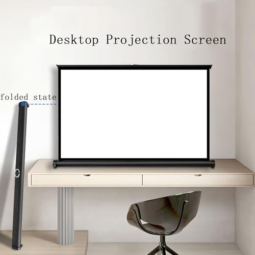 Pantalla portátil para proyector 50in 16:9 retráctil miniatura 2