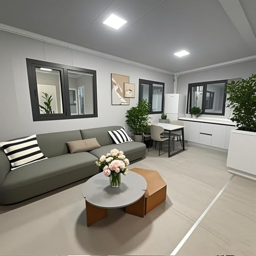 Luxury Prefab Tiny Home Container House for Sale Prefabricated Mobile with Kitchen and Bathroom 2-3 Bedrooms Modular House Villa Homes to Live in for Adult Portable Prefabricated House - Image 3