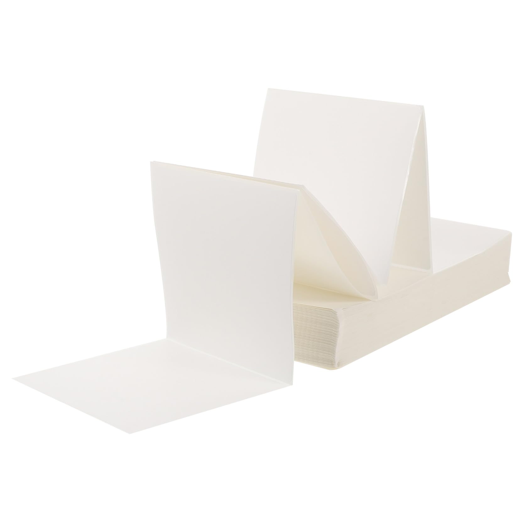 Etichette Termiche 100x100 Mm Bianco 500 Fogli Autoadesive | Carta Autoadesiva, Multiuso Resistente All’usura, Formato per Spedizioni ed Indirizzi