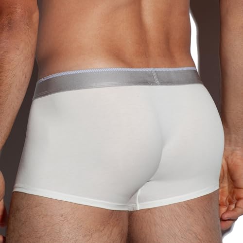 SALIGIA Retro Classic Men's Trunks - Premium Cotton Men's Underwear Pack with Breathable and Supportive Double-Layered Pouch4