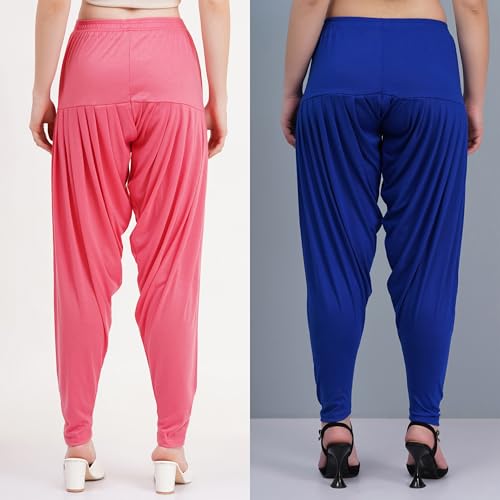 Image of Buy That Trendz Patiala Salwar for Women Relaxed Fit Viscose Patiyala Salwar Harem Bottom Pants