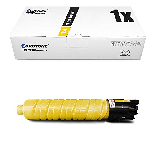 Toner Ricoh SP C 440 DN Eurotone compatible 821075 TYPESPC430E cartouche laser jaune