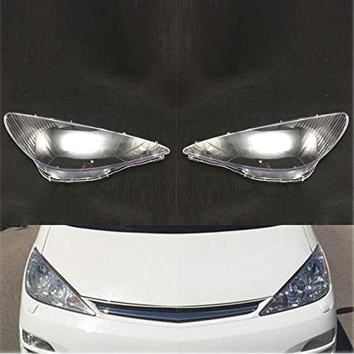 �K��TOYOTA ? Previa ACR30 2000-2003�N���w�b�h���C�g�ی�J�o�[ �t�����g�w�b�h���C�g�J�o�[ �Ԃ̃w�b�h�����v�J�o�[ ���i�������ȃv���X�`�b�N�f�ށA���őϋv���w�b�h�����v �N���A�����Y�J�o�[ ���t����p�e�[�v���t���P�Z�b�g