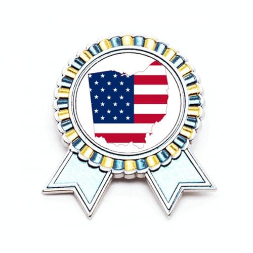 Médaille du prix du gagnant Broche de l'Ohio souvenir en métal
