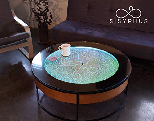 Image of Sisyphus Metal Coffee Table (Black Metal)