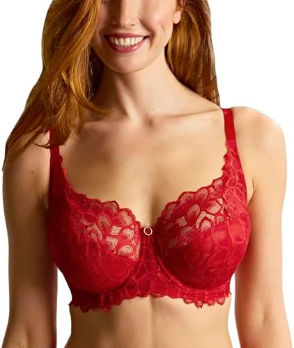 Panache Women’s Allure Full Cup Bra – Sheer Lace with Side Sling ...