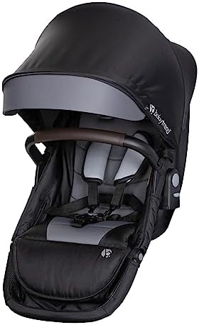 Baby Trend Morph Single to Double Stroller Second Seat, Dash Black