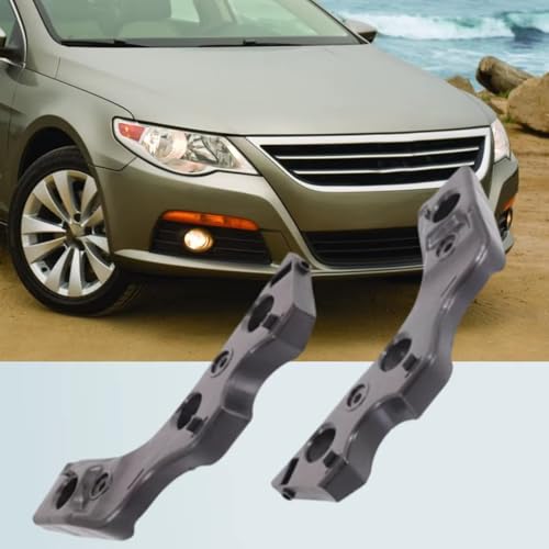 Support de pare-chocs avant en ABS noir robuste pour CC 2009-2010 avec guides OEM - 4