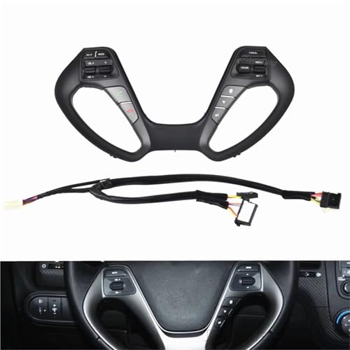 Bouton commande volant multifonction KIA Rio 3 commande de croisière Bluetooth - 3