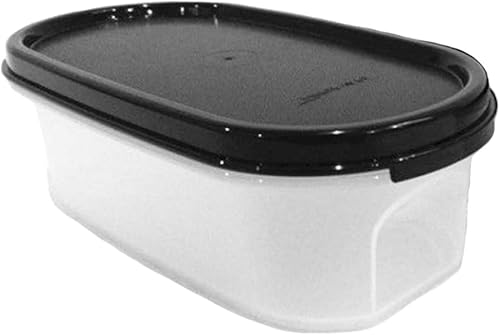 Miniatura 2 de Tupperware Modular Mates Oval #1 (tamaño de 2 tazas) con sello negro