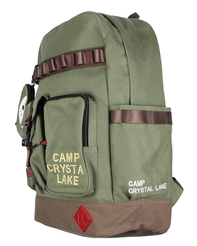 Friday the 13th Backpack Camp Crystal Lake Rugged Travel Backpack w/Padded Laptop Sleeve For Men Women2