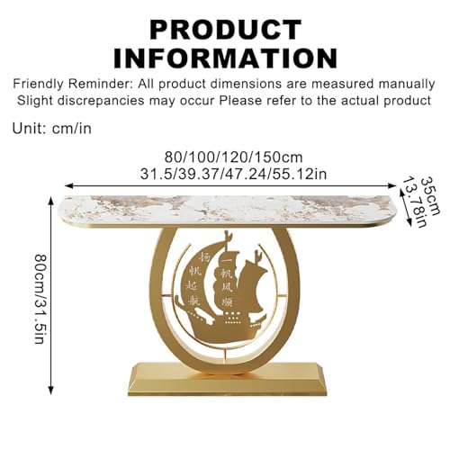 Mesa de pasillo estrecha para decorar el recibidor de casa con estilo moderno 3
