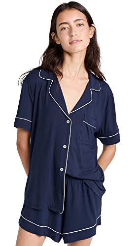 Image of Eberjey Gisele Rib Relaxed Short PJ Set