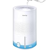 Evaporative Humidifier for Baby, Aeocky 4.5L Humidifiers for Bedroom, Large Room, Home, Whole House, Nursery, Office, Dry Filter & Self-Clean Mode, Humidistat, Timer, Sleep, Auto Mode