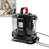 Polsterreiniger Gerät, Teppichreiniger für Schmutzflecken, Polsterreiniger Gerät, Teppichreiniger mit Triple Action System, 450W 13KPA Waschsauger, Nasssauger für Teppiche, Polster, Auto & Mehr