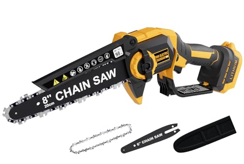 RAPKEY Mini Chainsaw for Dewalt 20V Battery 8-Inch