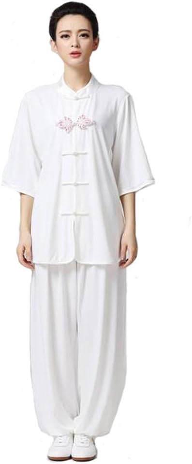 ZooBoo Women's Fashion Chinese Traditional Tai Chi Uniform Kung Fu Clothing