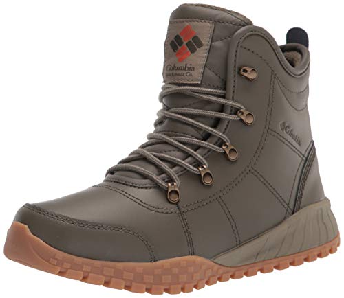 Columbia Men's Fairbanks Rover Snow Boot, Peatmoss/Sage, 10