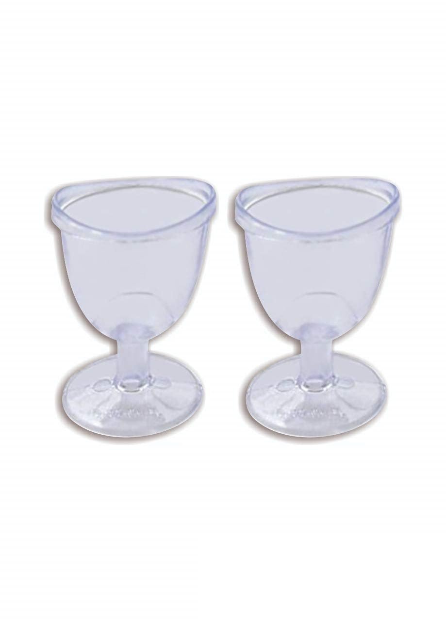 Mega Choice Eye Wash Cup Non Toxic Transparent (Pack of 2) with user manual (B0CKWJR3CB) Amazon Price History, Amazon Price Tracker