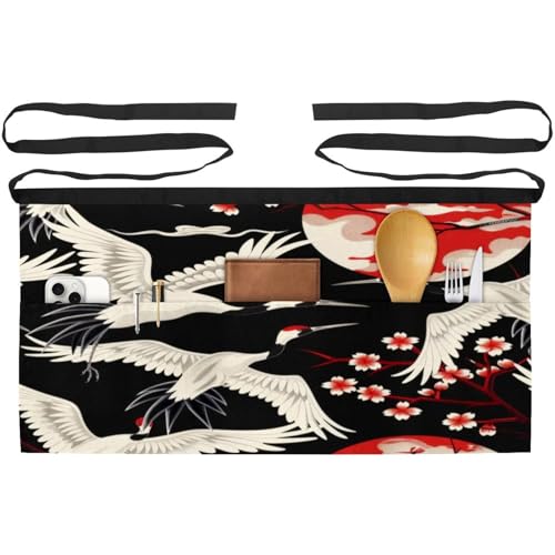 Demi-tablier pour cuisine à poches解决污渍问题, lot de 3 pièces multicolore