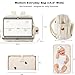 GOBABYMART Diaper Bag Backpack, Medium Maternity baby bag & Changing Pad, Insulated Pockets, Stroller Straps & Pacifier Case (Medium - Beige Bears)