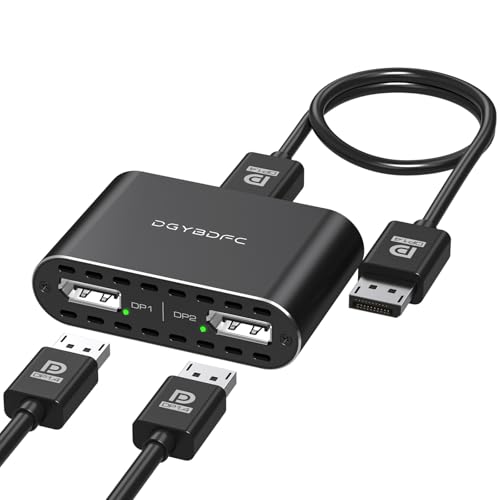 Adaptateur Displayport vers Dual Displayport pour étendre un bureau PC portable