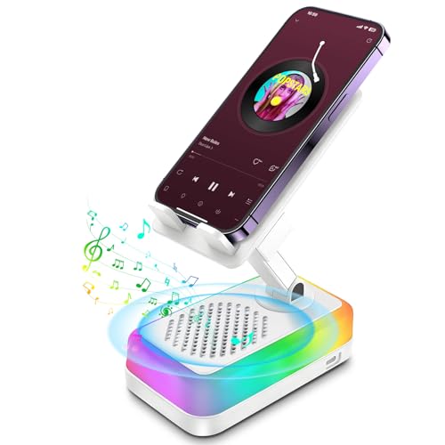 Haut-parleur sans fil à induction et enceinte Bluetooth avec batterie 3000 mAh intégrée