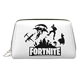化粧ポーチ フォートナイト レディース メイクポーチ 化粧バッグ メンズ トラベルポーチ レザー 小物入れ かわいい おしゃれ 可愛い 化粧品収納 大容量 防水 多機能 旅行 持ち運び便利