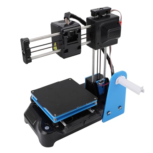 Liten 3D -tryckmaskin Kompaktstorlek Monteringsskrivare Mini Frequency Division Multiplexing Miniature Printer Mini Printer For Nybörjarbarn Kid, Wide Format Plotter Printers