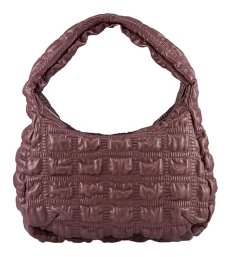 Jost Senja Hobo Bag Wine sac bandoulière souple en cuir lie-de-vin