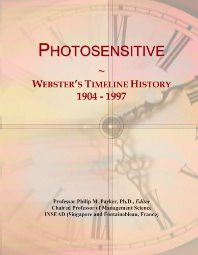 Photosensitive: Webster's Timeline History, 1904