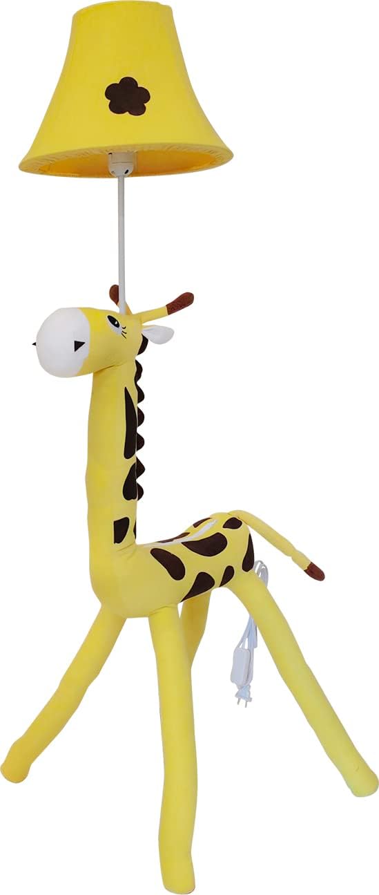 Floor Lamp by Cozylight, Giraffe Design 50nch Tall Standing Lamp for Kids' Bedroom, Hand-Stitched Toy Lamp Decorate The Cozy Living Room