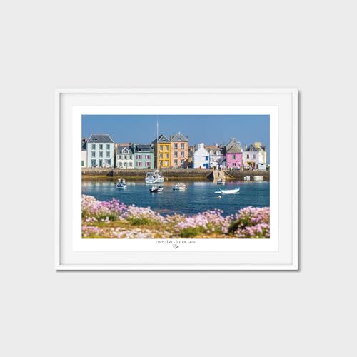 Affiche Bretagne Île de Sein poster déco Finistère