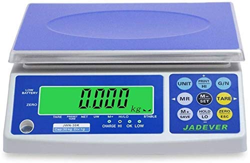 Báscula electrónica de alta precisión 30kg/1g