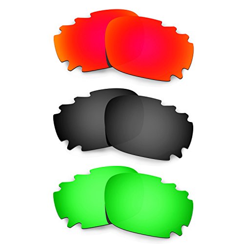 Lentilles de rechange pour Oakley Jawbone Asian Fit ventilées lot de 3 paires