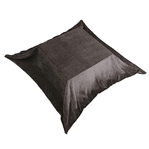 北欧風 あったかこたつ毛布 ヘリンボン こたつ中掛け毛布 暖かい なめらか やわらか 毛布 こたつ ブランケット こたつカバー マルチカバー ブラウン 185x185cm