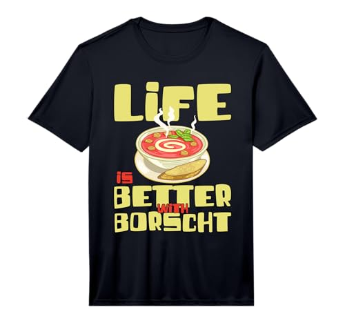 Borscht Soup Food Beetroot Recipe Performance T-Shirt