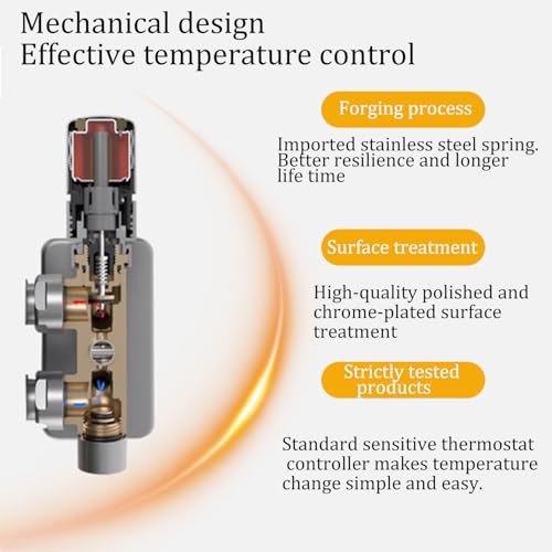 Raccordement central thermostat radiateur 50mm : fini les fuites et le chauffage instable - 3