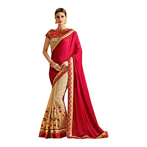 Sari indien de mariage pour être la plus belle et élégante en fête traditionnelle