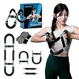 CasaTech World【マッスル革命】筋トレ器具 3段階強度調整でプロ級ボディメイク！ 自宅で効率的に大胸筋・広背筋・腹筋を同時鍛錬 上腕二頭筋専用アームバー搭載 省スペース設計の多機能トレーナー ※トレーニング中級者～上級者向け（30～50kg調整可能） 全筋肉群対応エクスパンダー付属 日本語取扱説明書＋トレーニンググローブ 本格的な自宅筋トレをコンパクトに実現 ▼